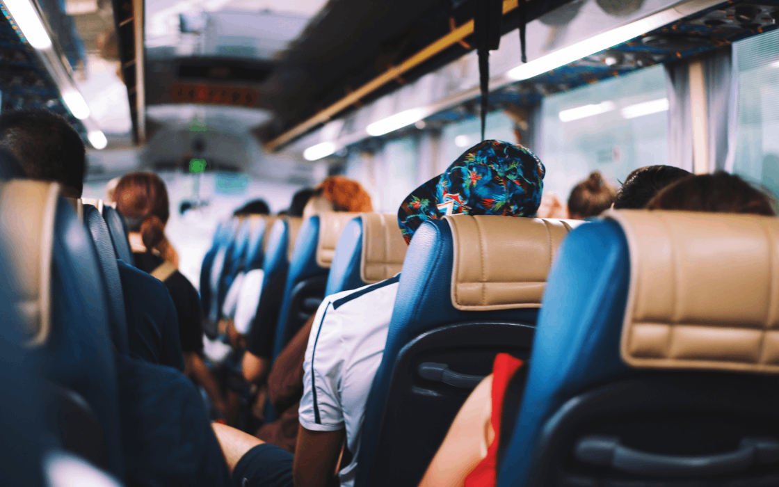 Passengers in Coach Tour in Mpumalanga